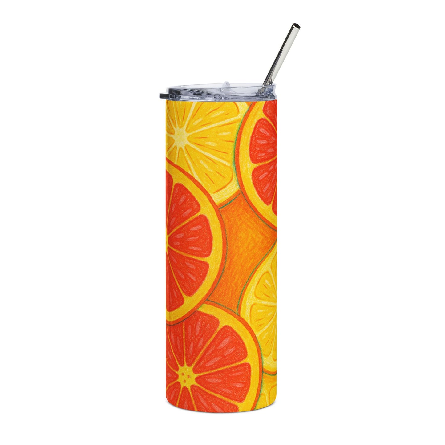 Citrus Stainless Steel Tumbler