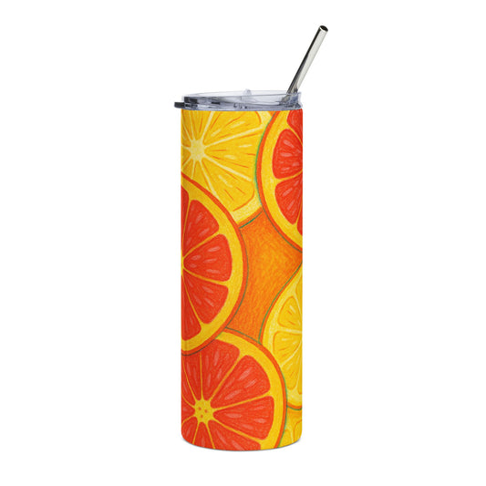 Citrus Stainless Steel Tumbler