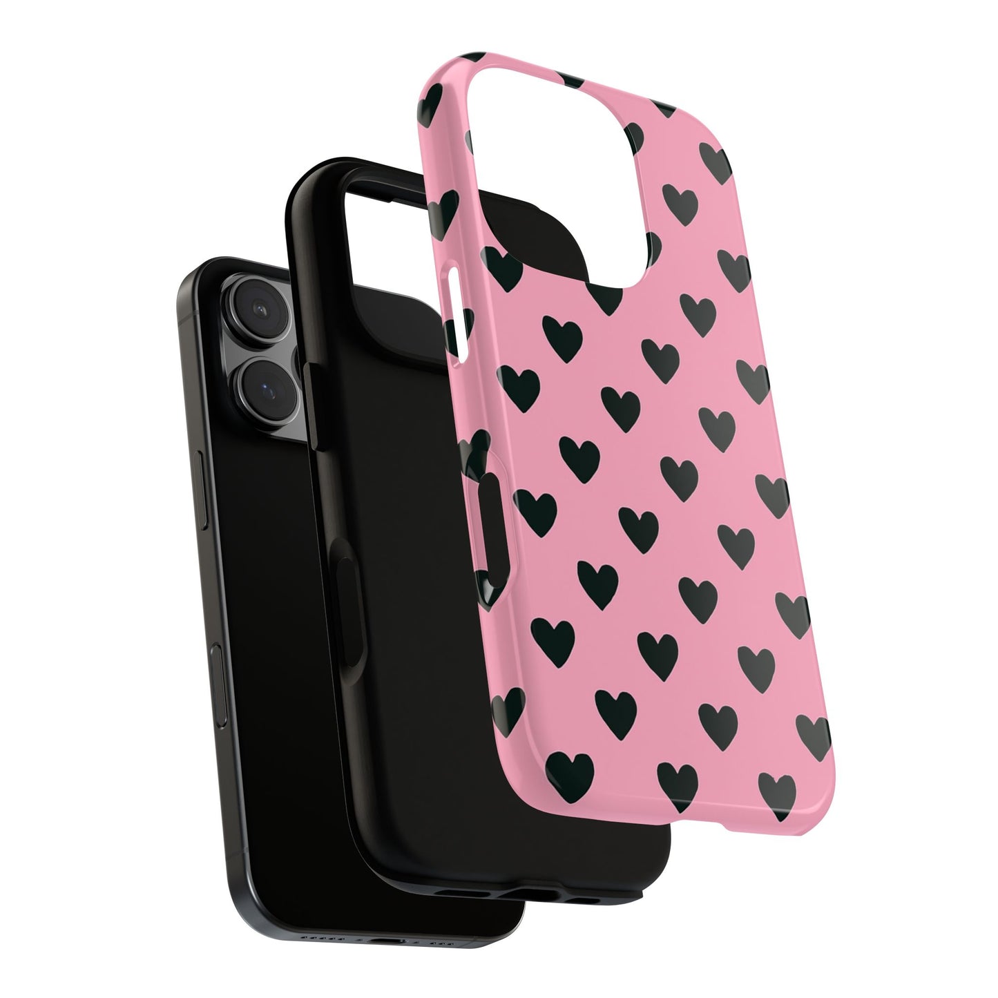 Pink Mini Hearts Phone Case