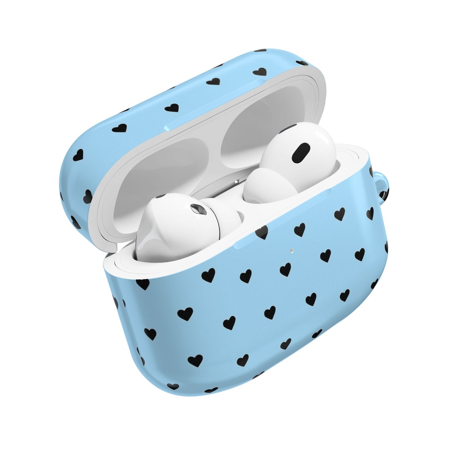 Blue Mini Heart AirPod Case