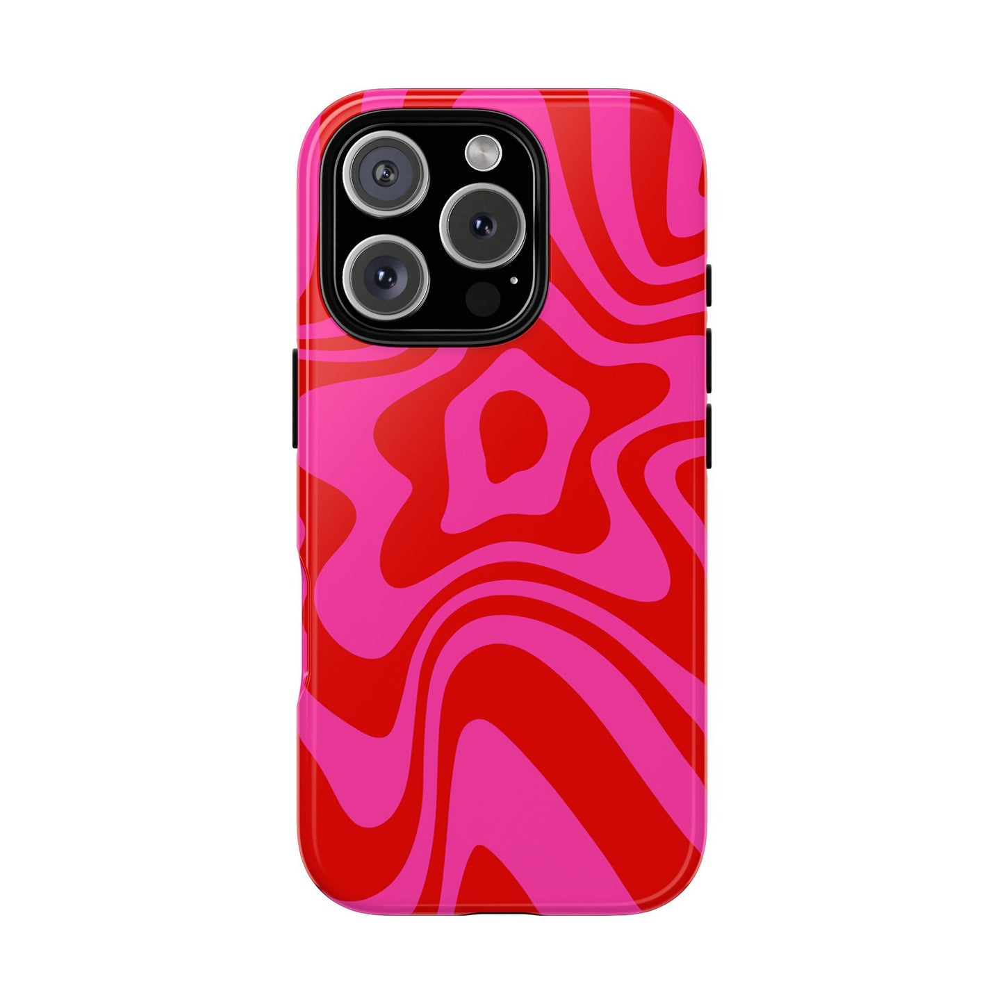 Red & Pink Swirl Phone Case