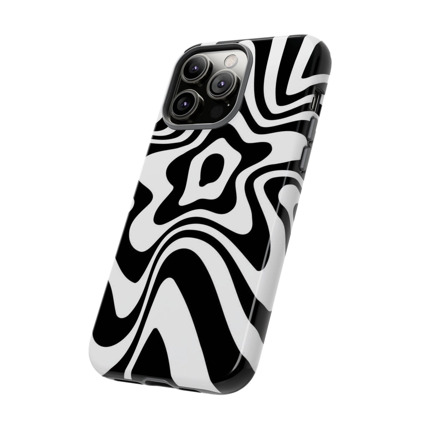 Black Swirl Phone Case