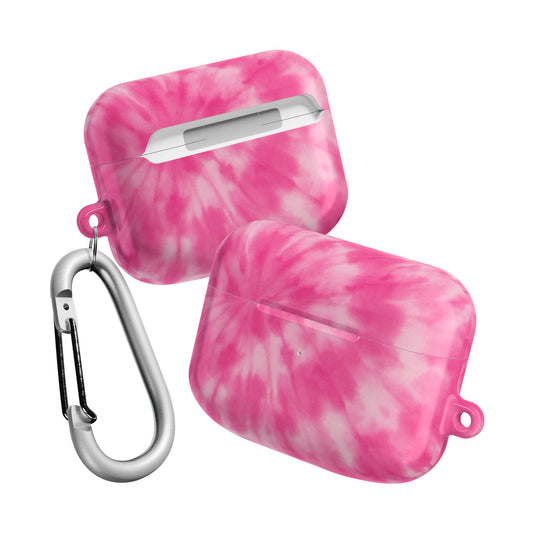Pink Tie-Dye AirPod Case
