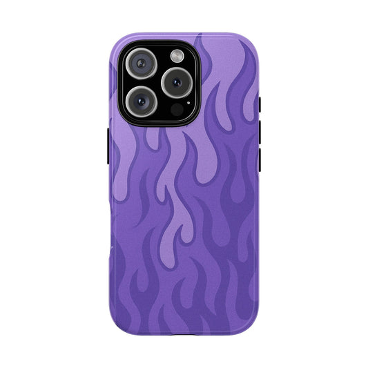 Purple Flame Phone Case
