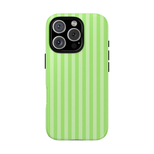Green Stripe Phone Case