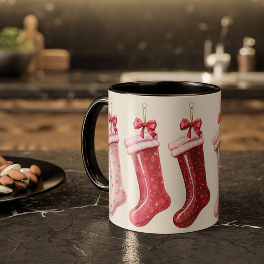 Christmas Stocking Coffee Mug  (11oz & 15oz)