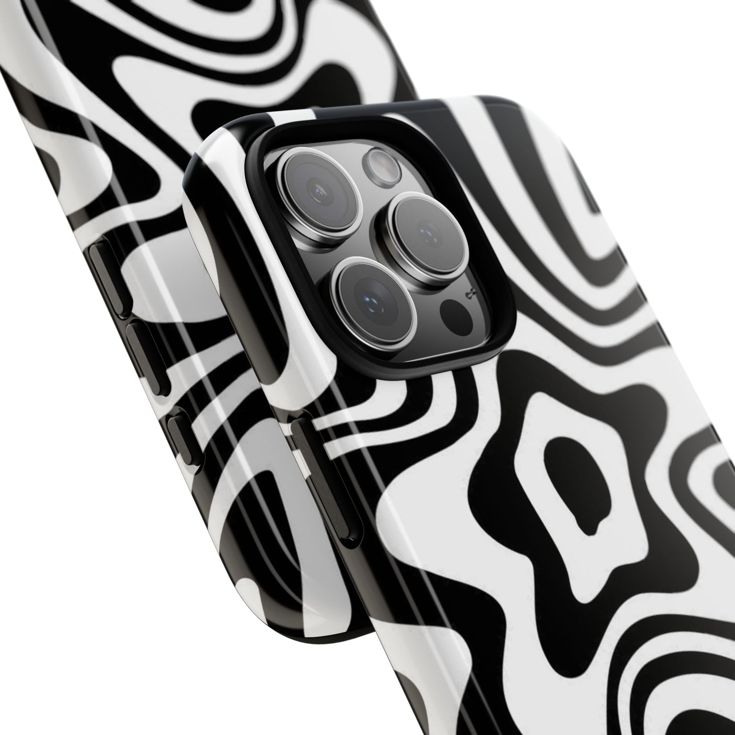 Black Swirl Phone Case