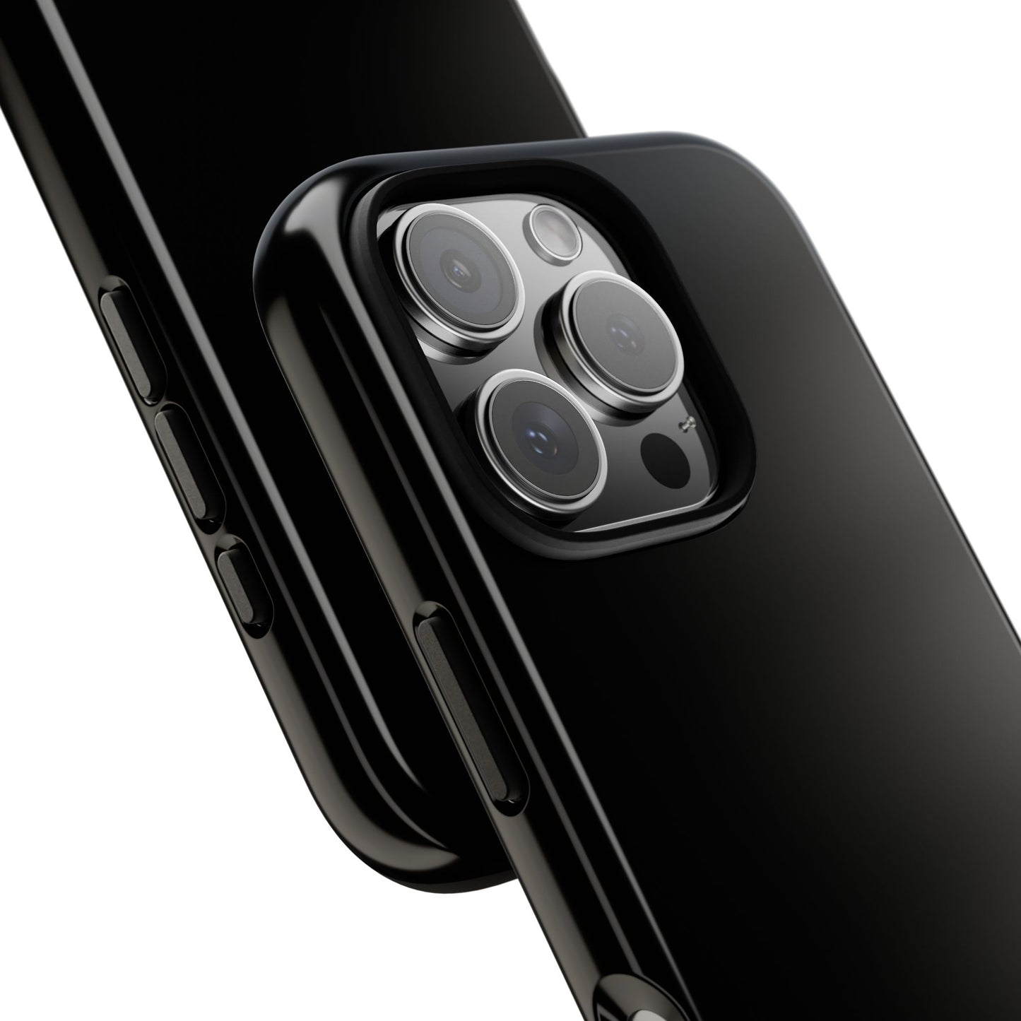 Black Tough Phone Case-Personalizable