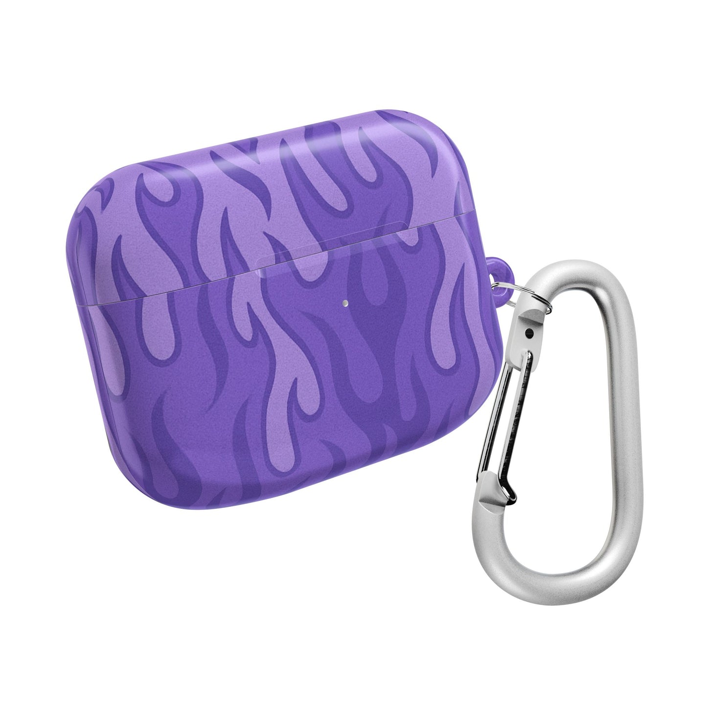 Purple Flame AirPod Case
