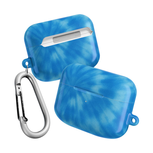Blue Tie-Dye AirPod Case