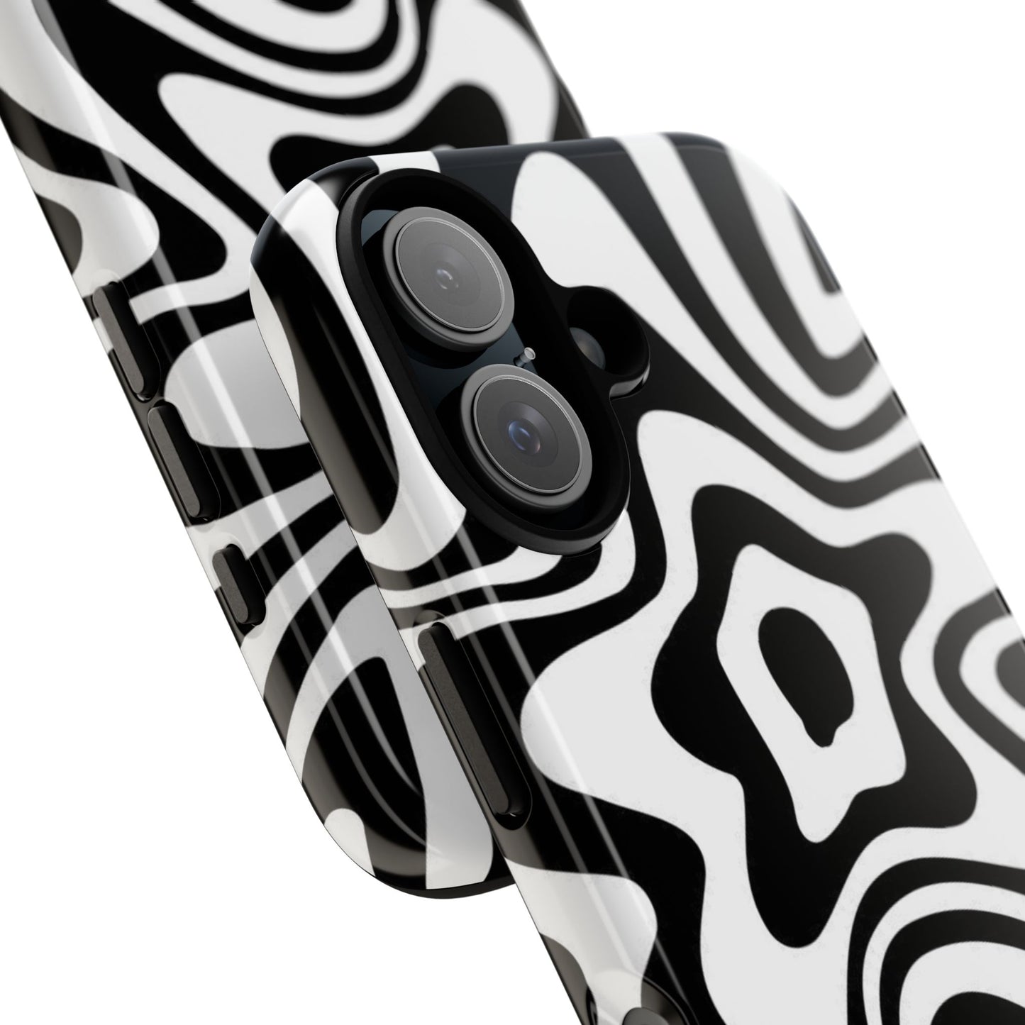 Black Swirl Phone Case