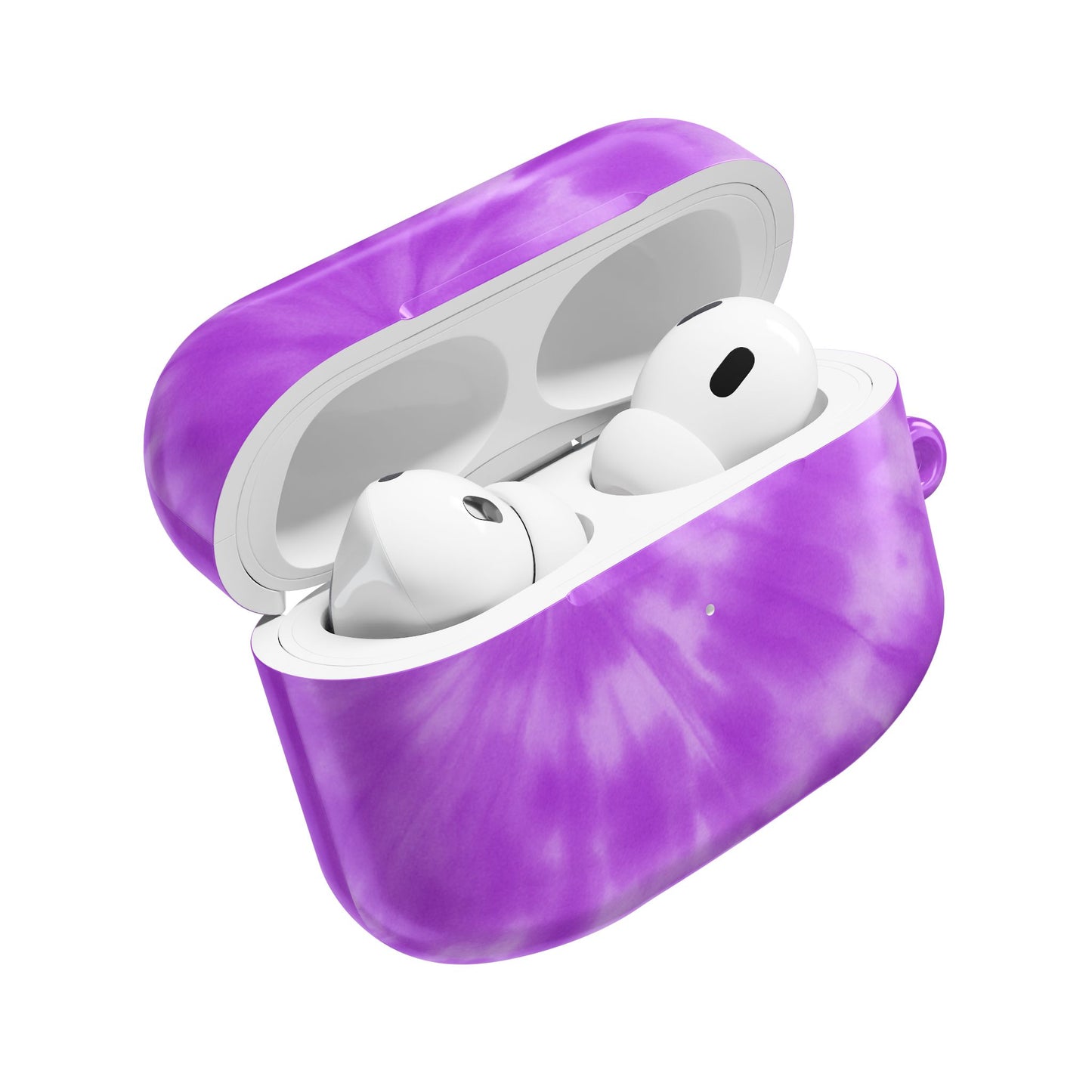 Purple Tie-Dye AirPod Case