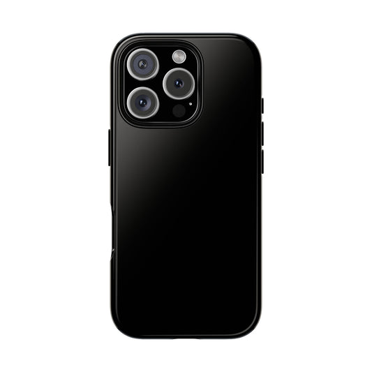 Black Tough Phone Case-Personalizable