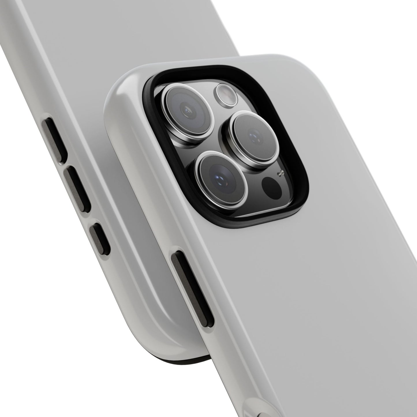 Light Gray Tough Phone Case- Personalizable