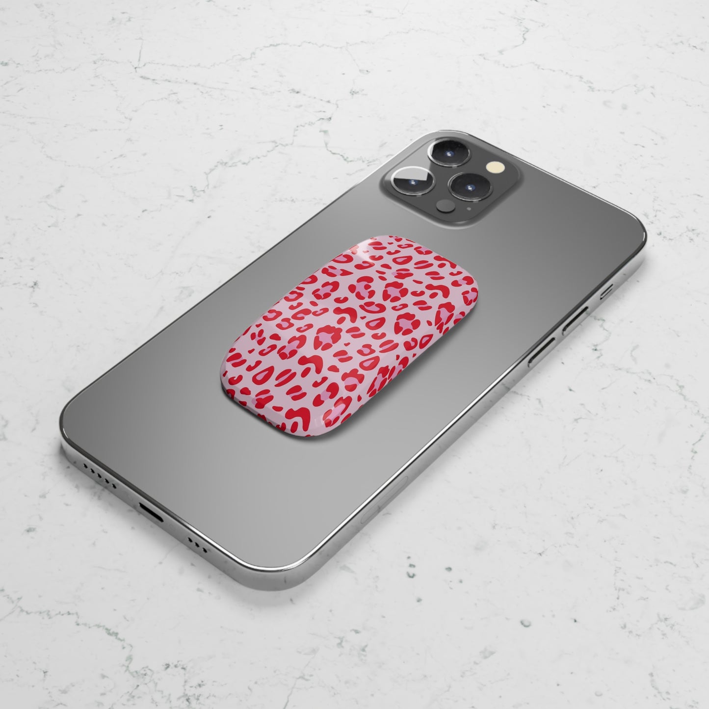 Pink Leopard Phone Grip/Stand