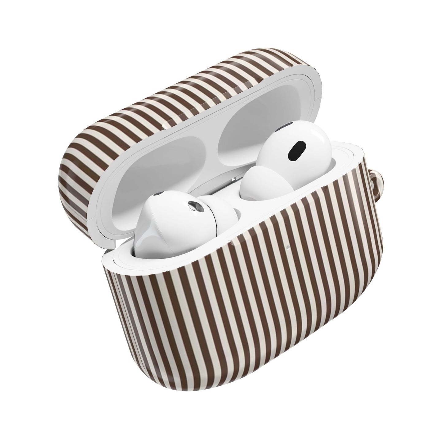 Brown Stripe Stylish AirPod Case