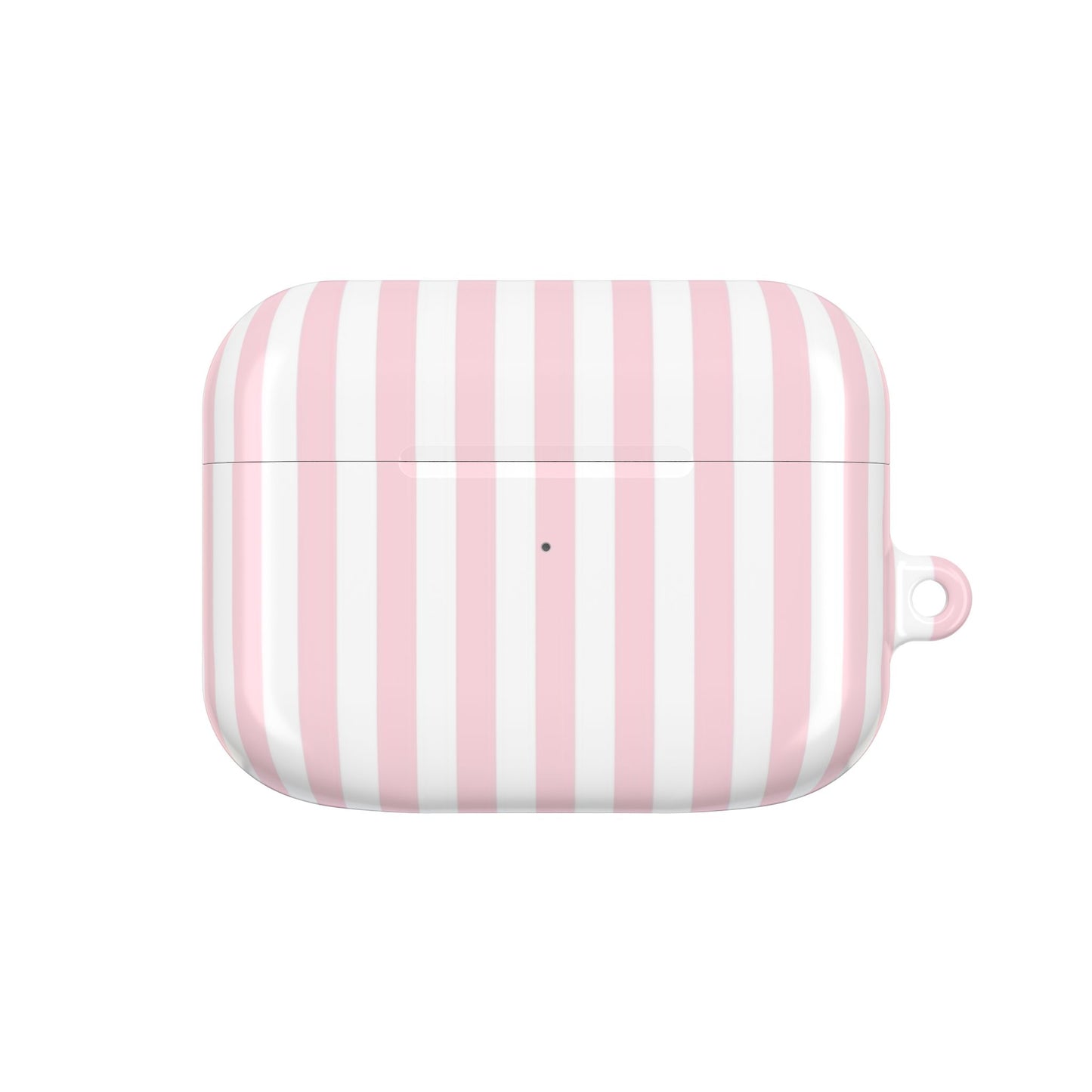 Pink Stripe AirPod Case