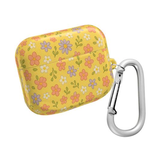 Yellow Floral AirPod Case