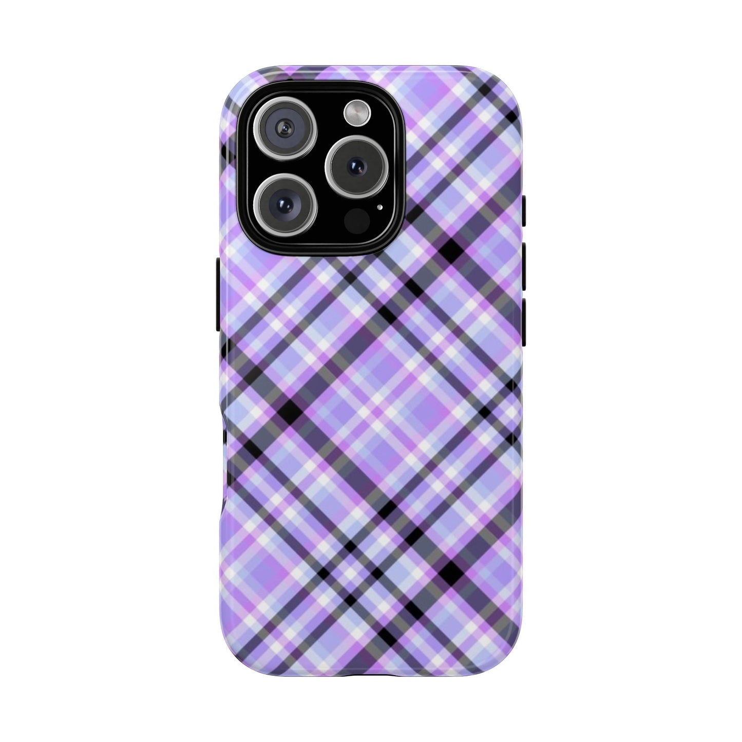 Purple Plaid Phone Case