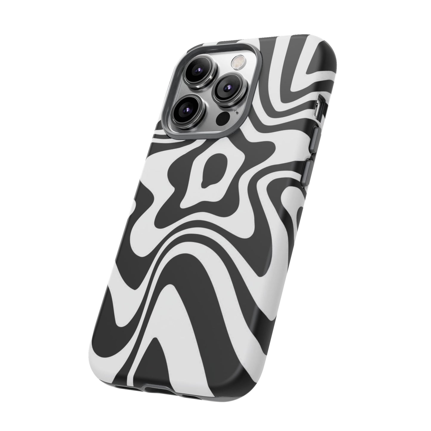 Black Swirl Phone Case