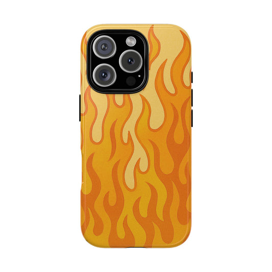 Orange Flame Phone Case