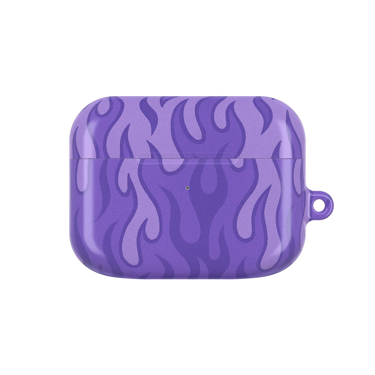 Purple Flame AirPod Case