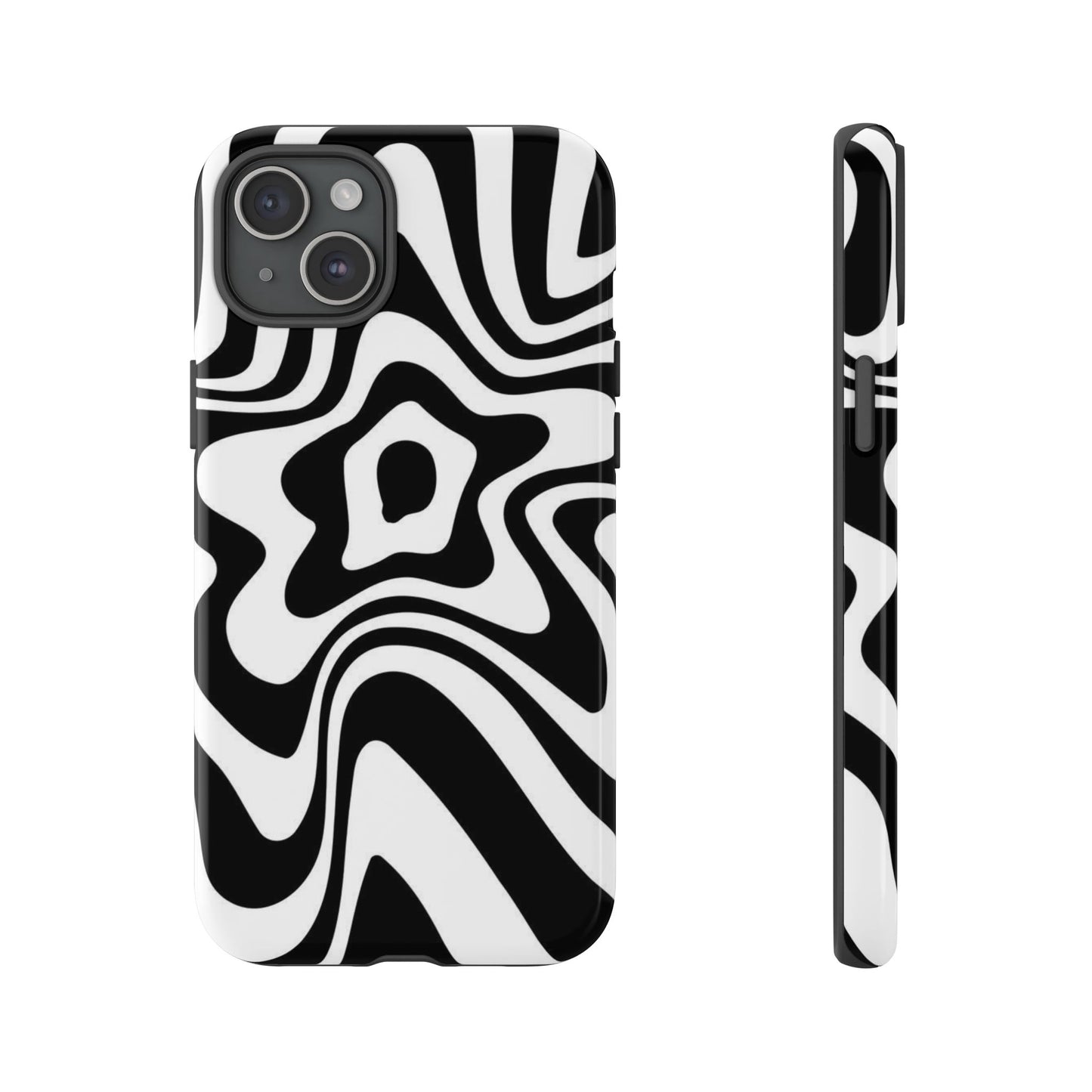 Black Swirl Phone Case