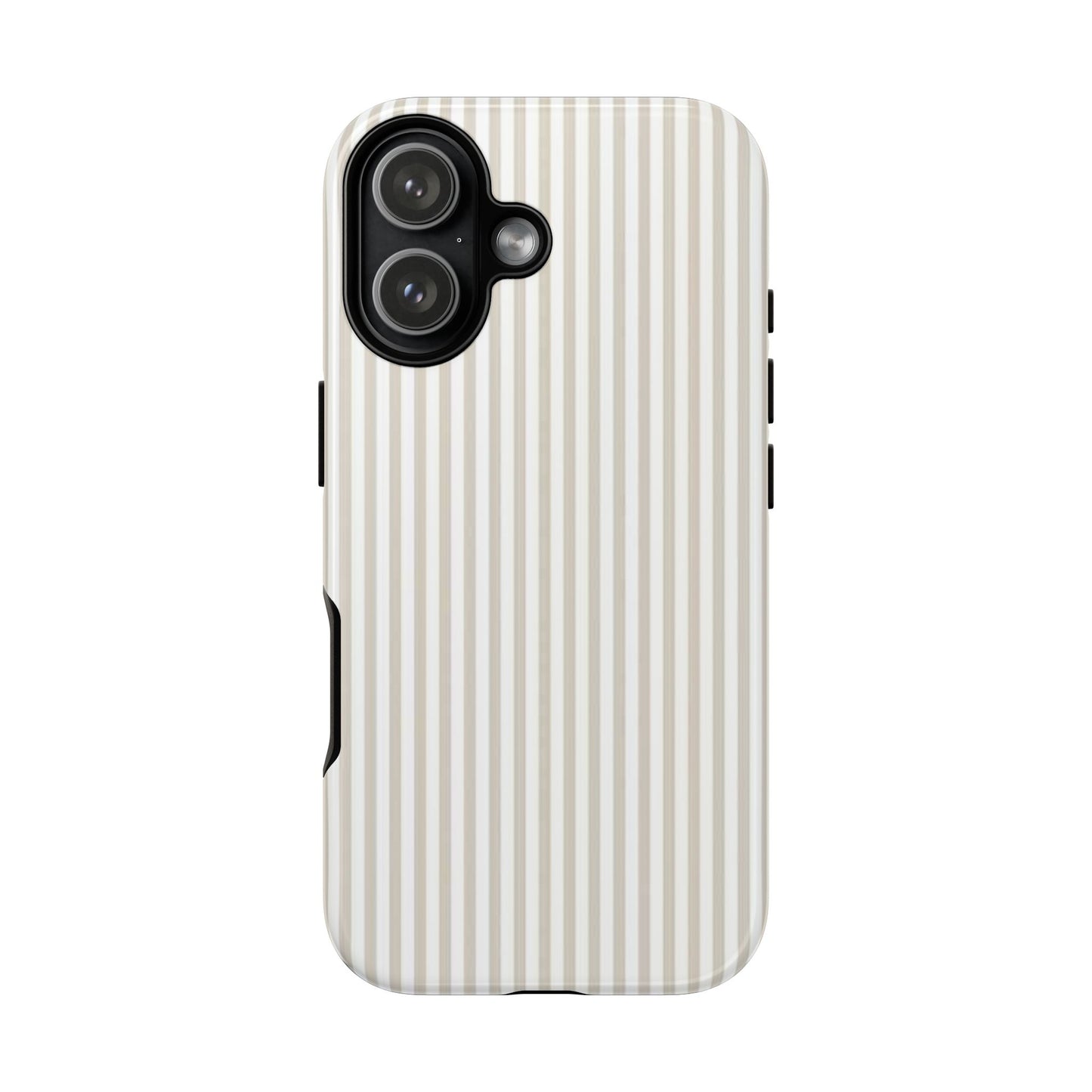 Beige Stripe Phone Case