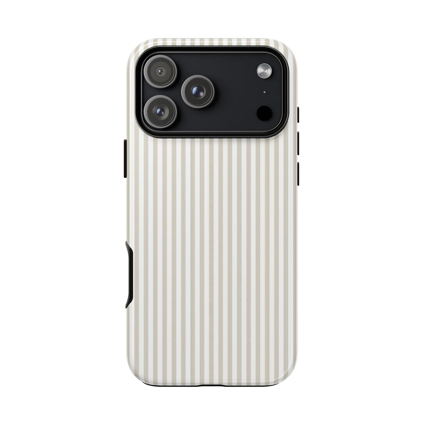 Beige Stripe Phone Case