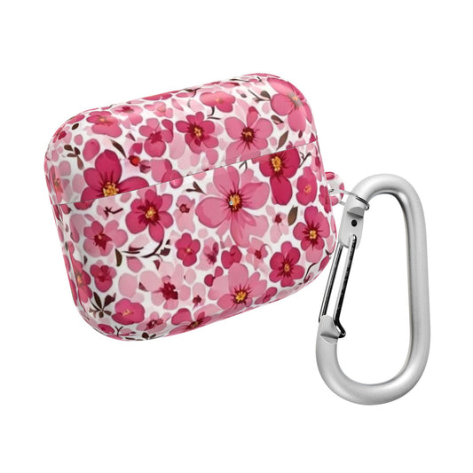 Pink Flowers AirPod Case