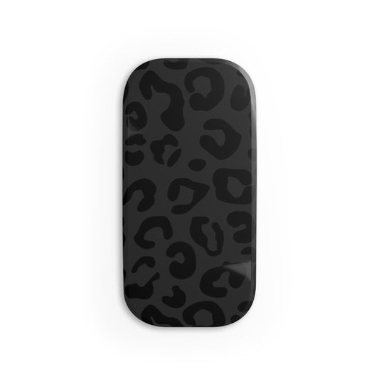 Dark Gray Leopard Phone Grip/Stand