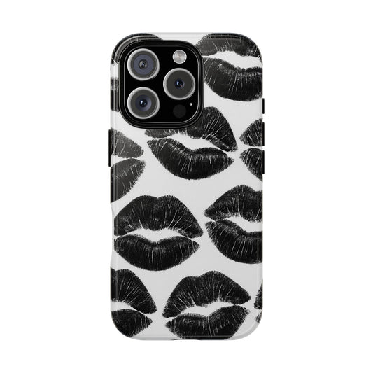 Black Kiss Phone Case