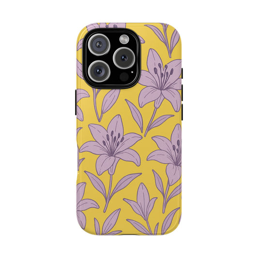 Purple Lily Phone Case