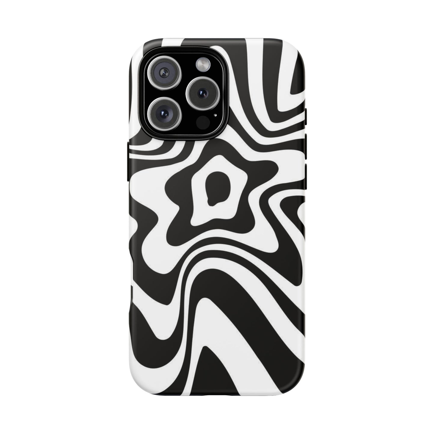 Black Swirl Phone Case