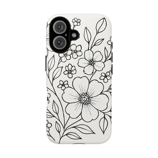 Flower Tough Phone Case