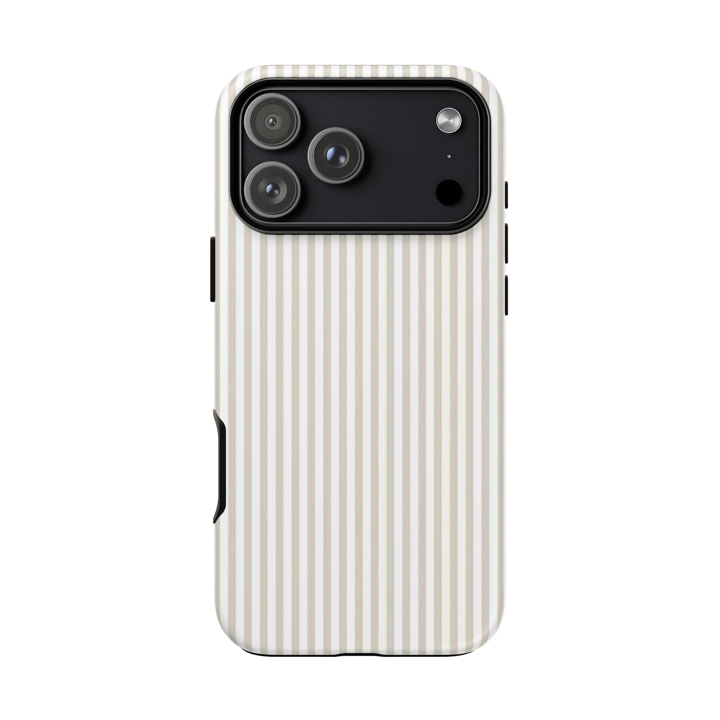 Beige Stripe Phone Case