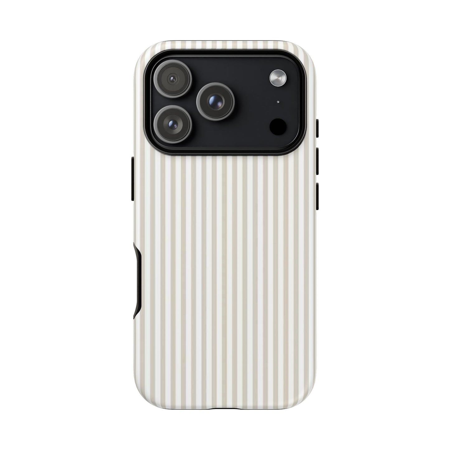 Beige Stripe Phone Case