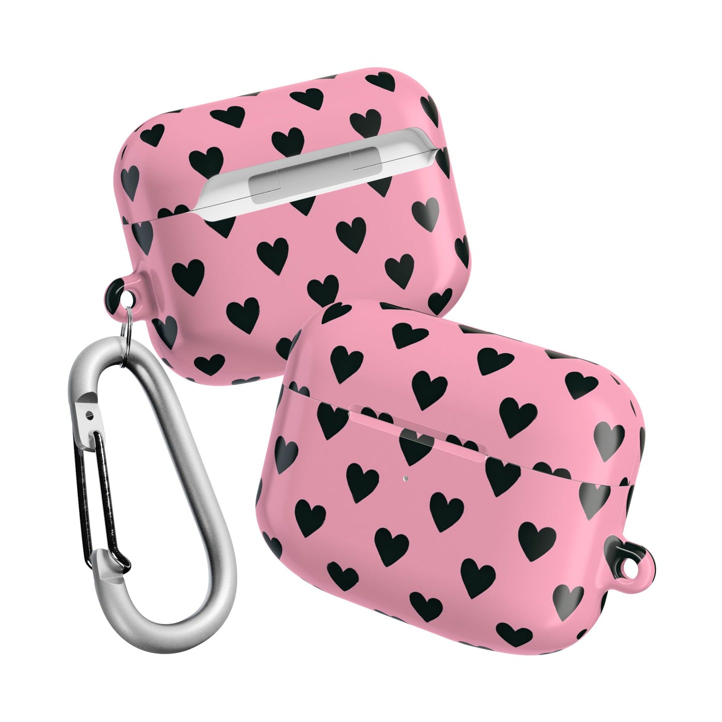 Pink Mini Hearts AirPod Case