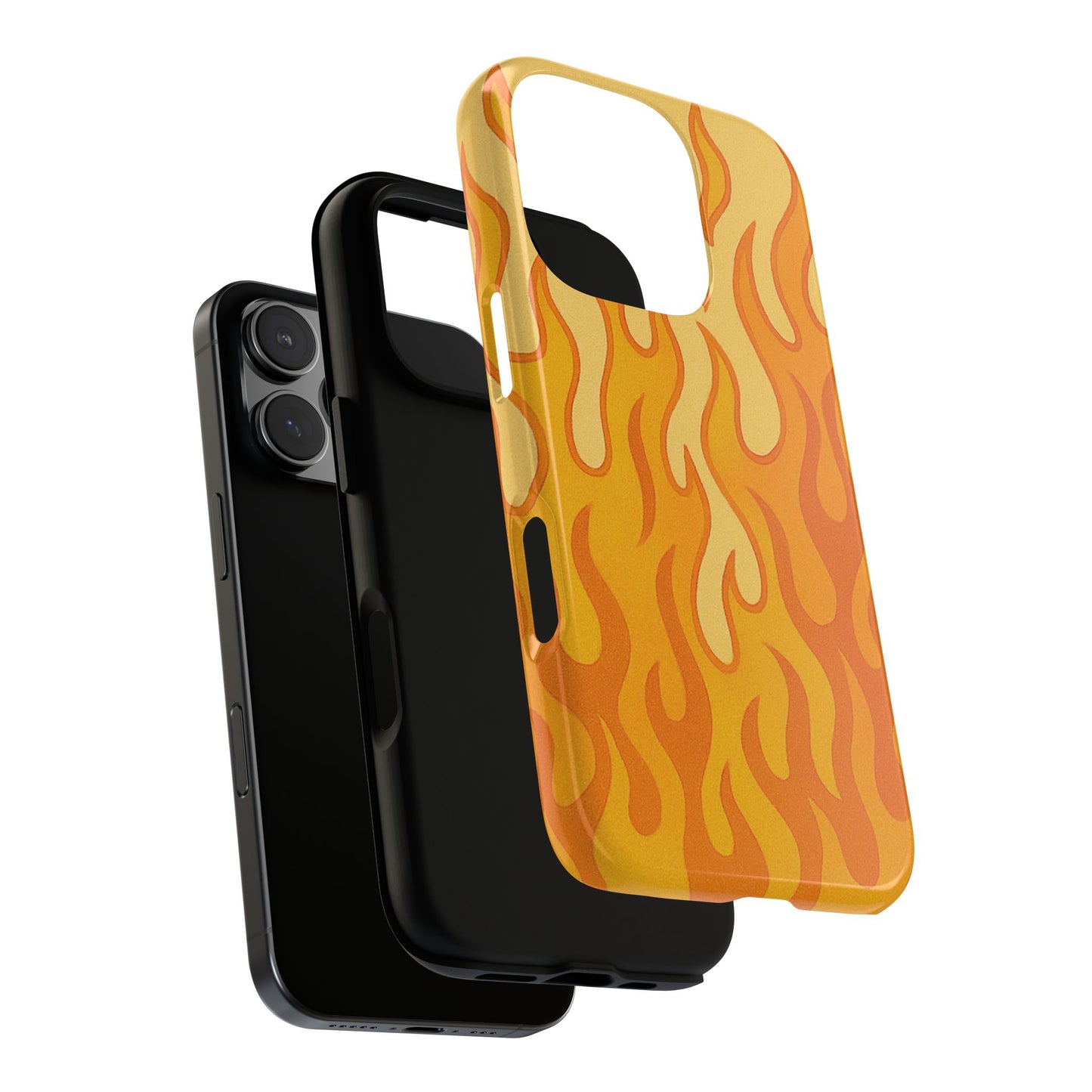 Orange Flame Phone Case