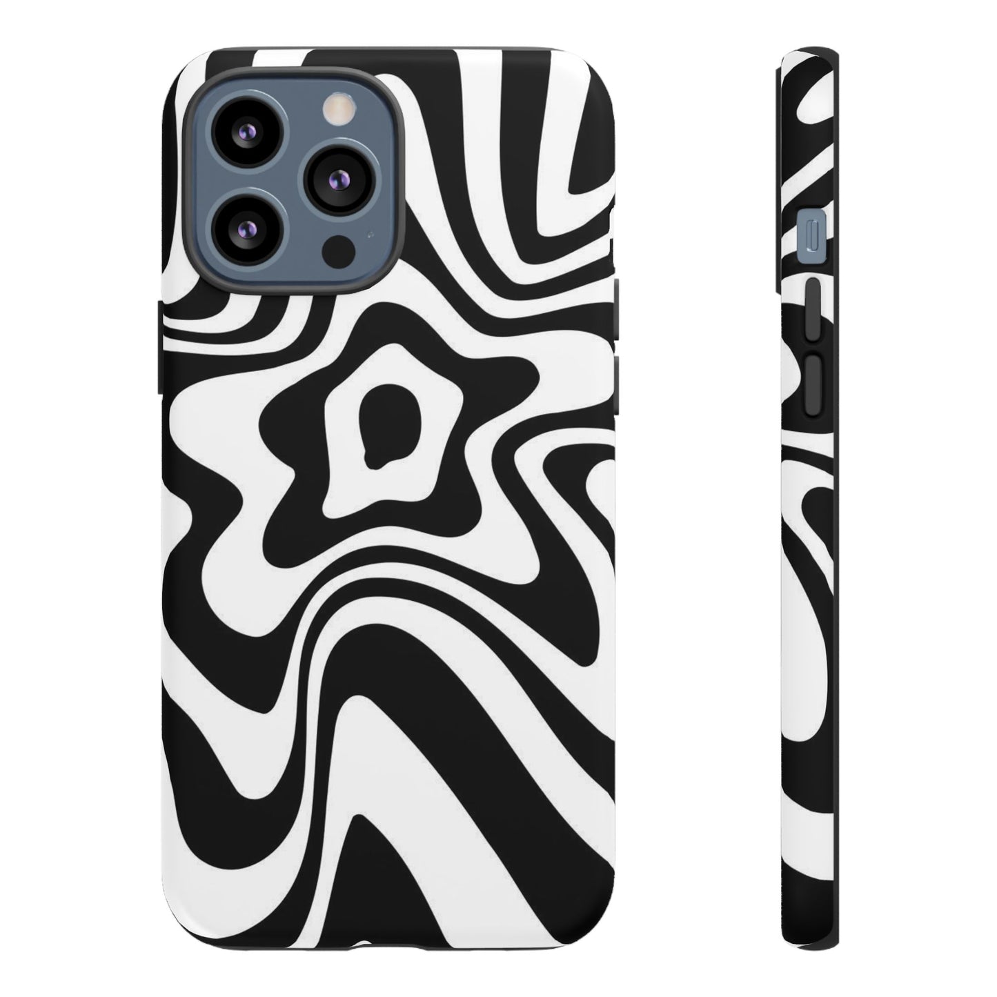 Black Swirl Phone Case