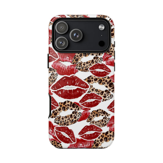 Leopard Lips Phone Case
