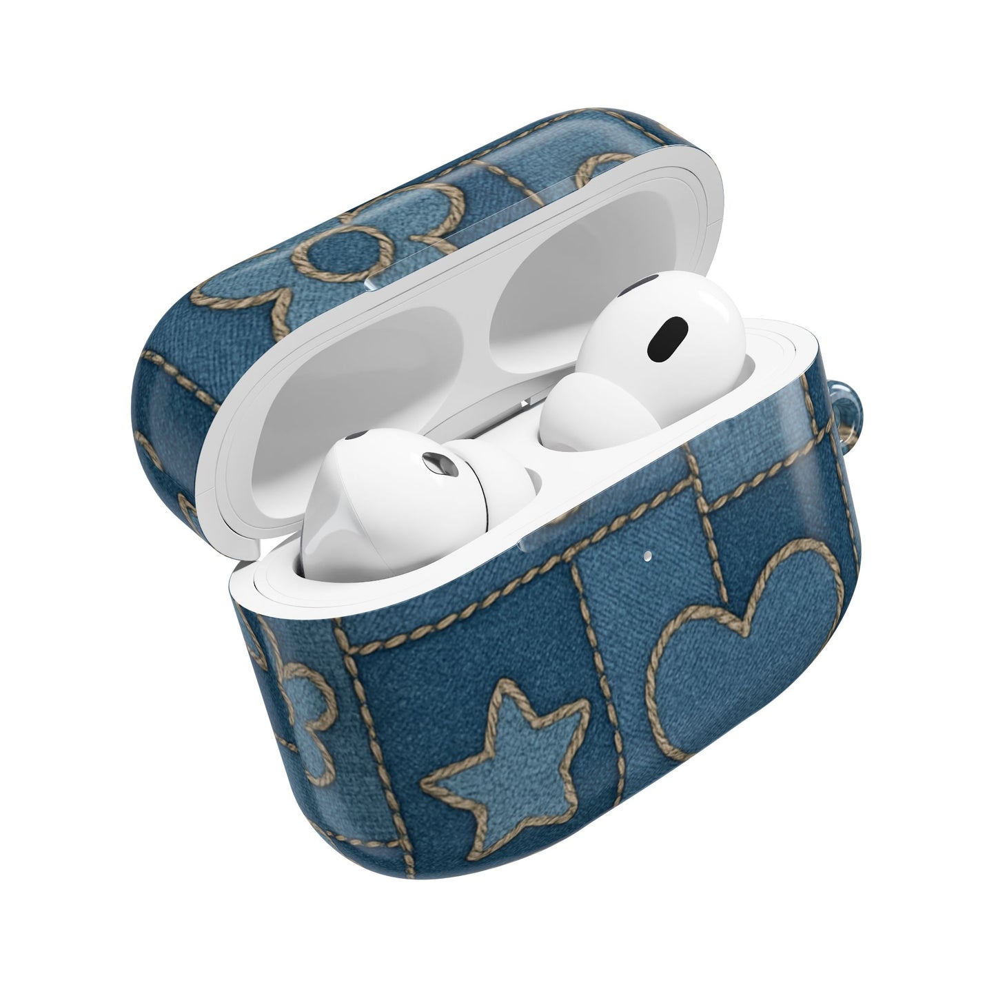 Denim Patchwork AirPod Case