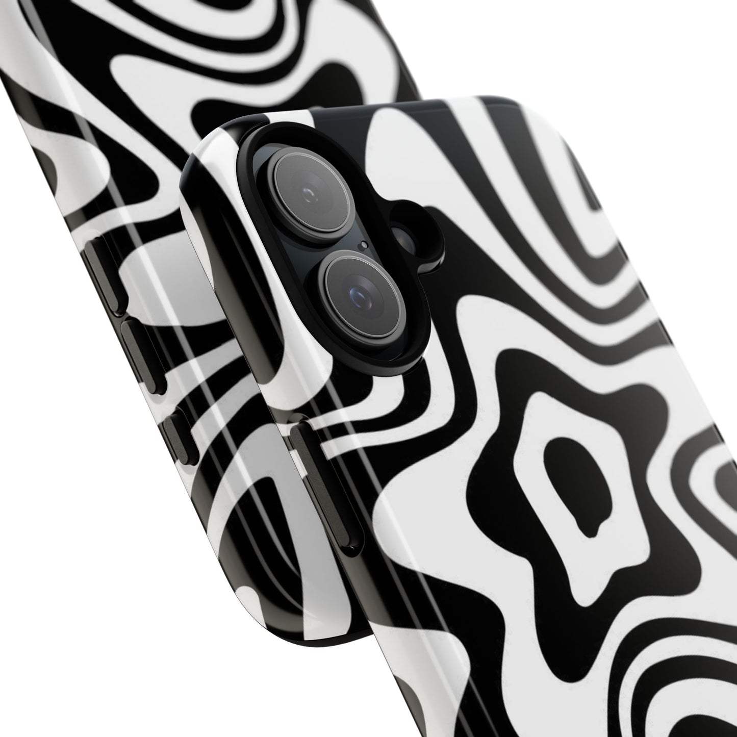 Black Swirl Phone Case