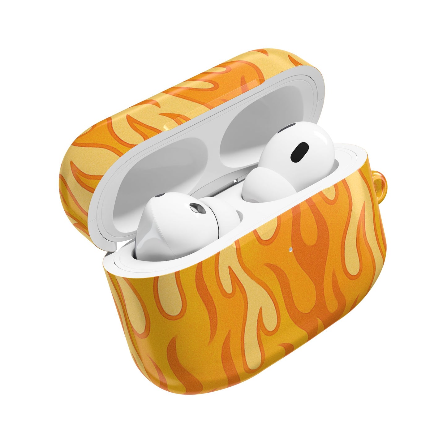 Orange Flame AirPod Case