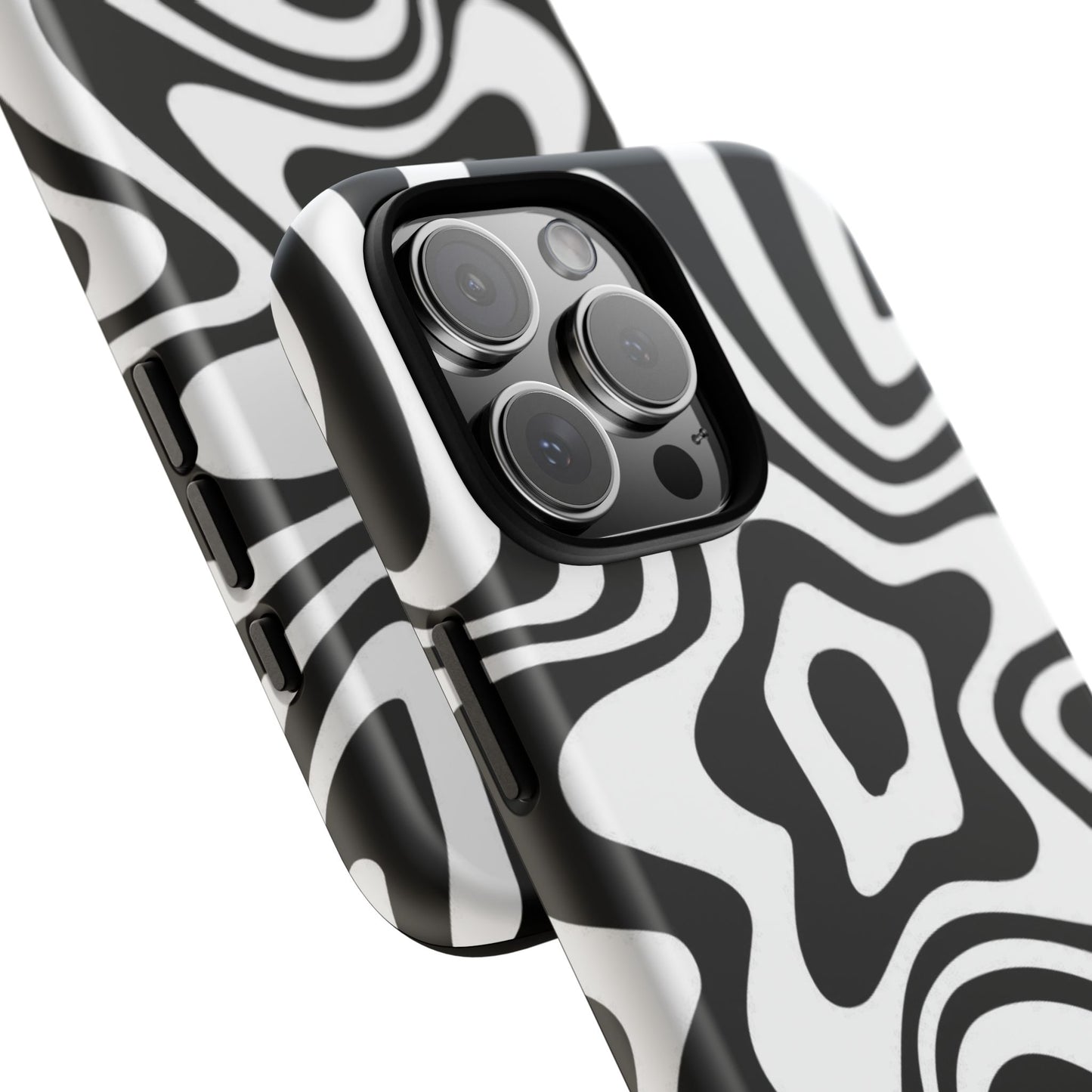 Black Swirl Phone Case