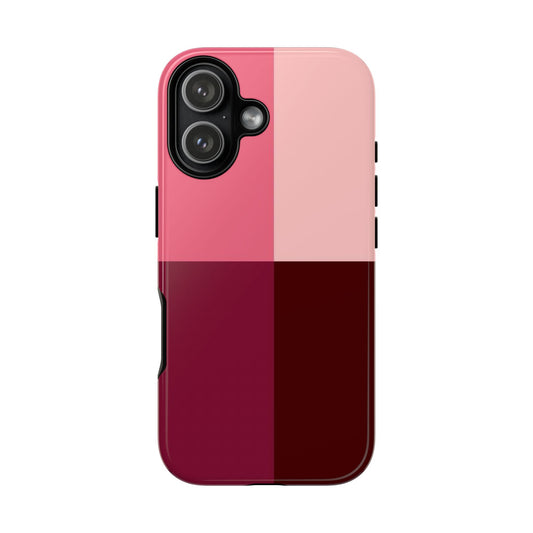 Berry Colorblock Phone Case