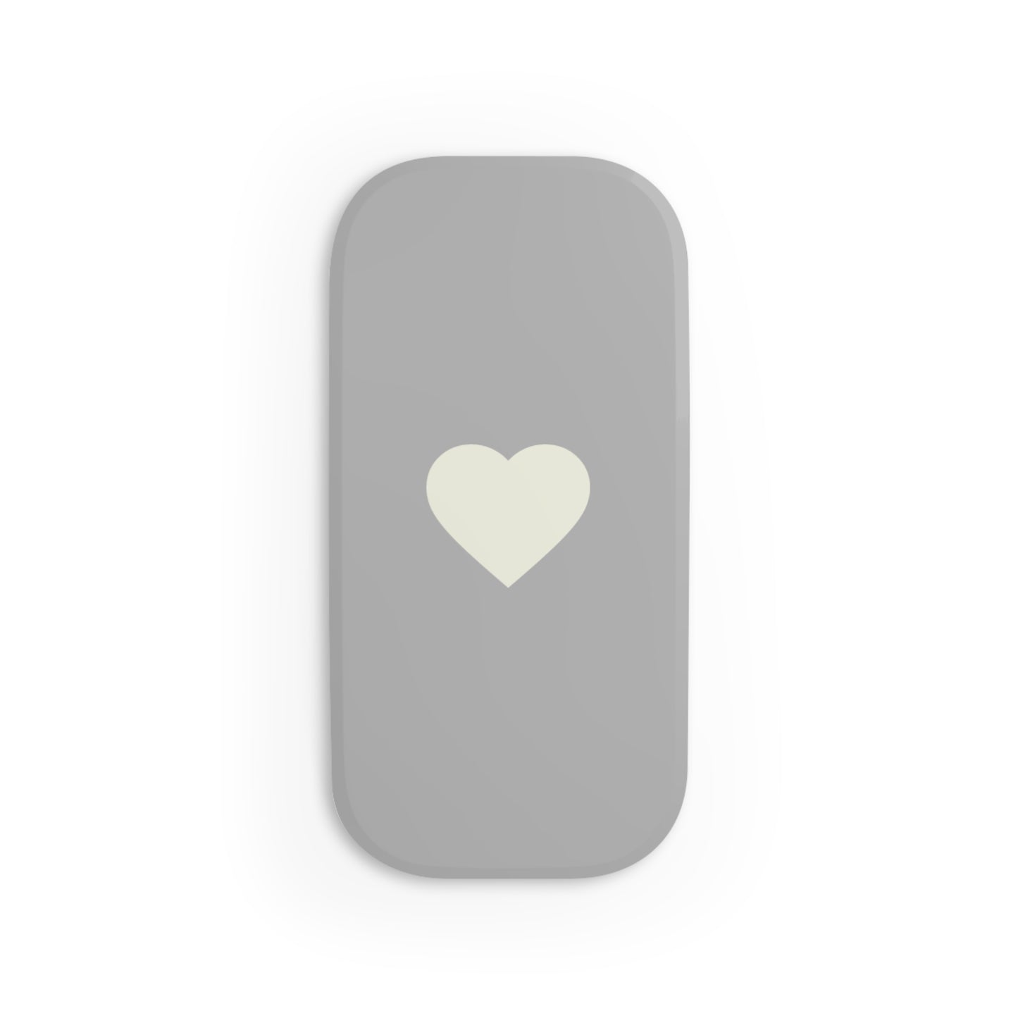 Gray Heart Phone Grip/Stand