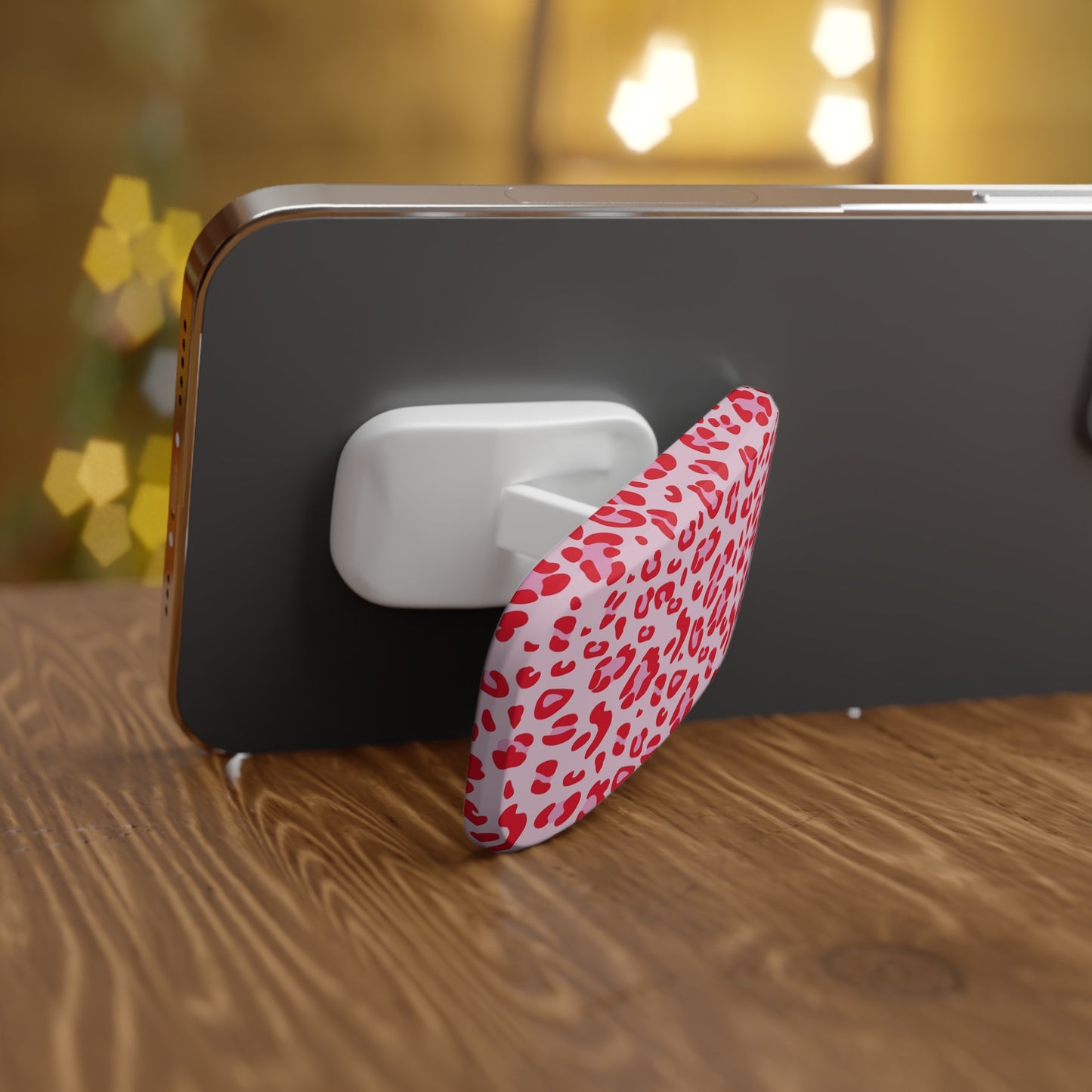 Pink Leopard Phone Grip/Stand