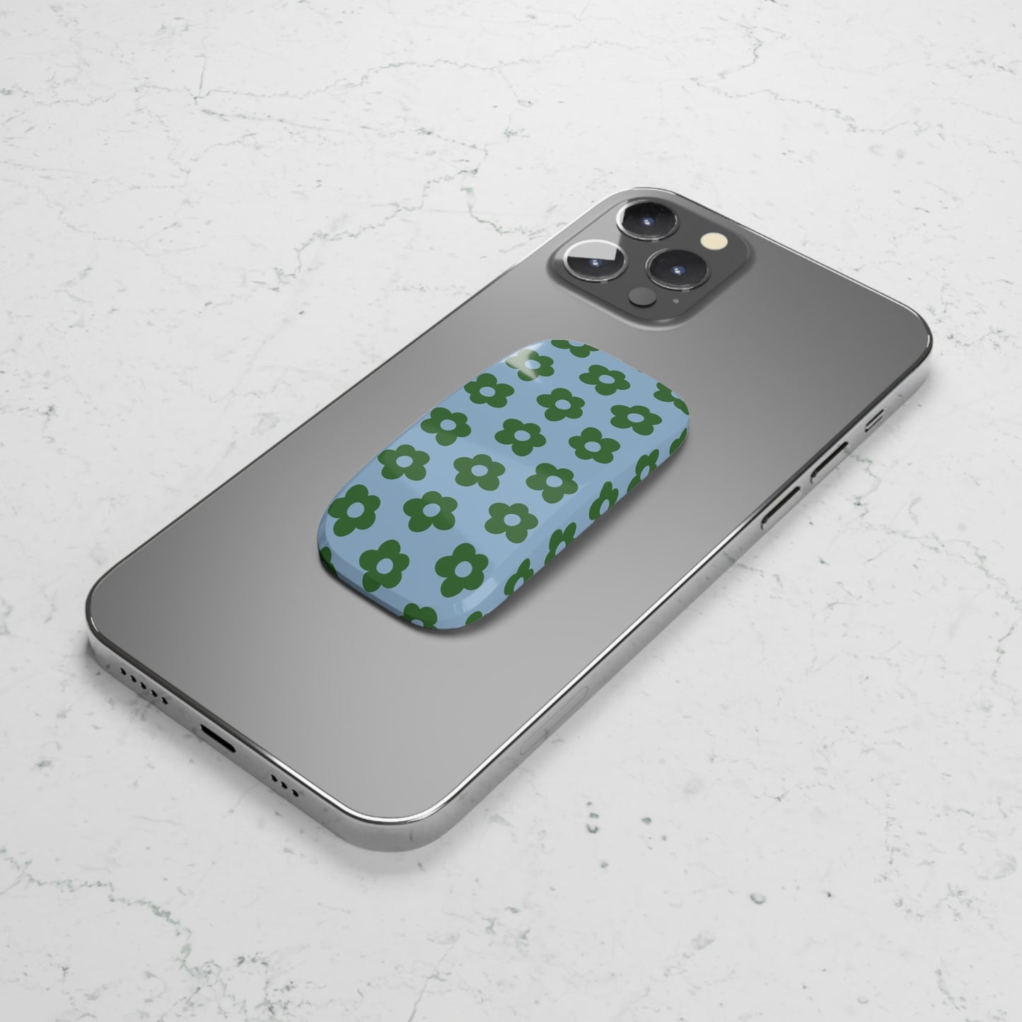 Green Flower Phone Grip/Stand