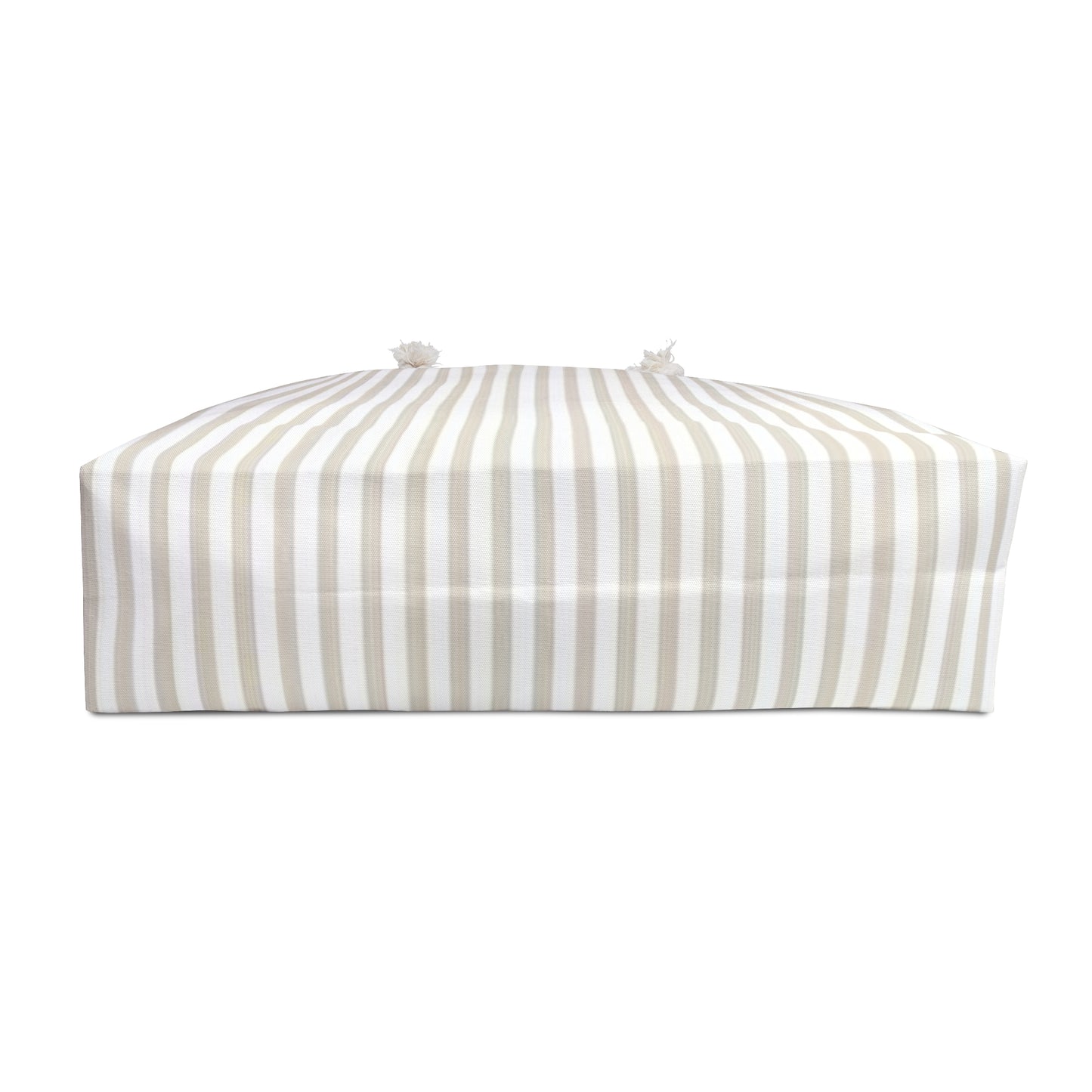 Beige Stripes Weekender Bag